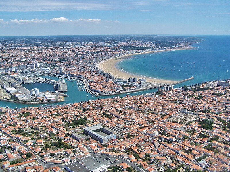 Les Sables-d'Olonne, port et front de mer